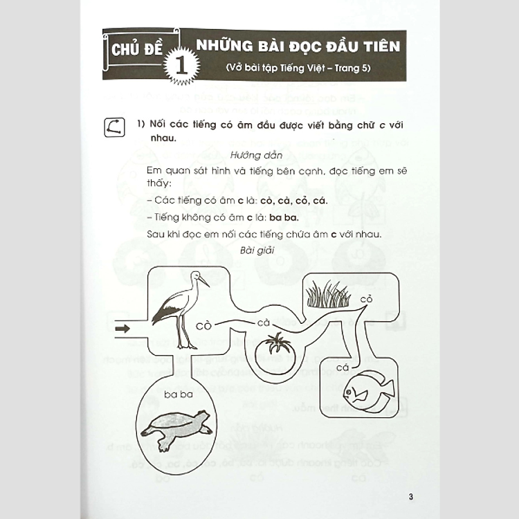 Giải Vở Bài Tập Tiếng Việt Lớp 1 - Tập 1 (Chân Trời Sáng Tạo) - Ảnh 3
