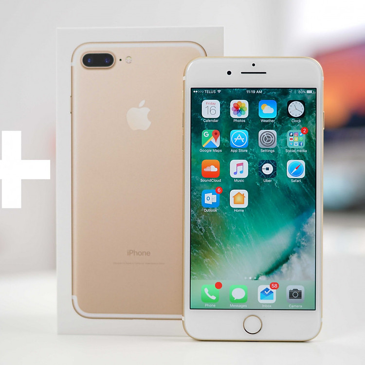 Thay mặt kính iPhone 7 Plus ( Voucher)
