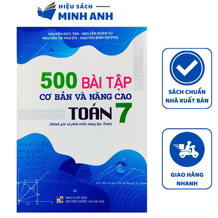 500 bài tập cơ bản và nâng cao Toán 7