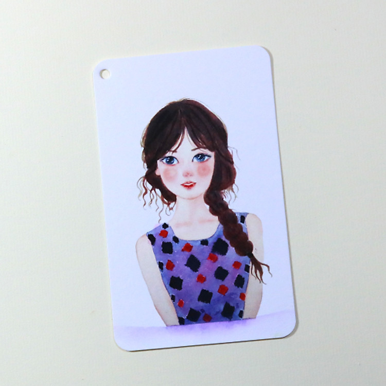 Giấy Vẽ Màu Nước Postcard 40 Tờ (300gsm, 8 x 13 cm) - Ảnh 4