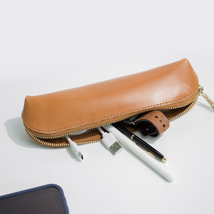 Túi da mini đựng bút P126 - Ảnh 4