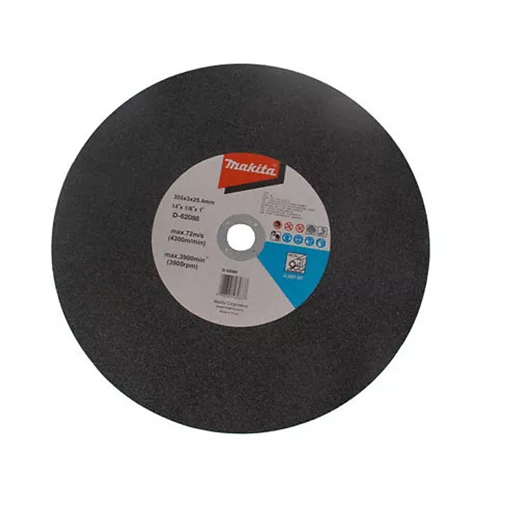 Bộ 2 đá cắt sắt 14" 355x3x25.4mm Makita D-62088