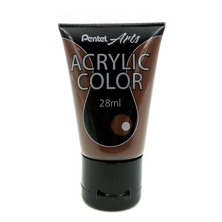 Tuýp Màu Acrylic Pentel WA2-T09 – Burnt Umber