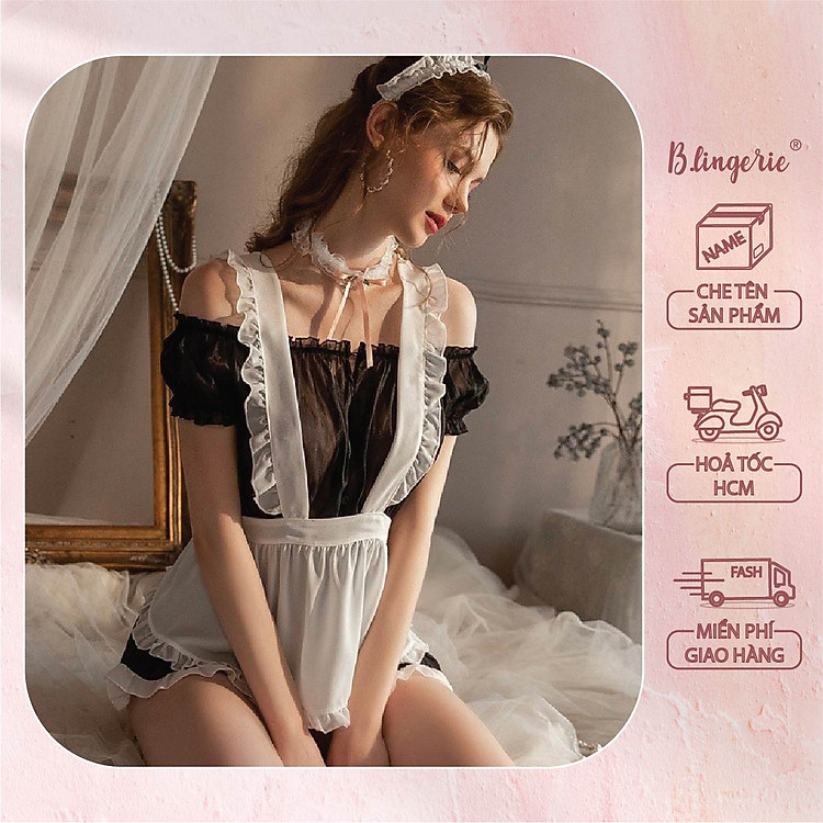 Đồ Cosplay Nữ Hầu Gái Đáng Yêu - B.Lingerie