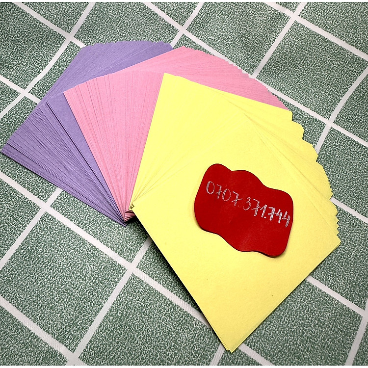 Giấy Gấp Hạc 520 Tờ (10 màu) - Ảnh 2