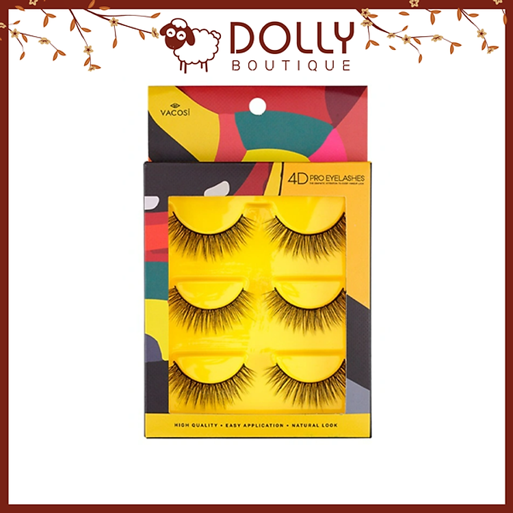 Lông Mi Giả Chuyên Nghiệp Vacosi 4D Pro Eyelash