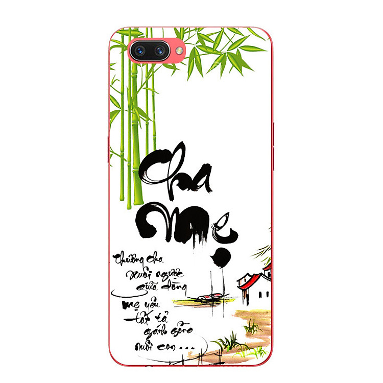 Ốp lưng dẻo cho Oppo A3s_Cha Mẹ