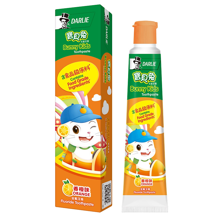 Kem Đánh Răng Darlie Trẻ Em - Hương Cam (40g)