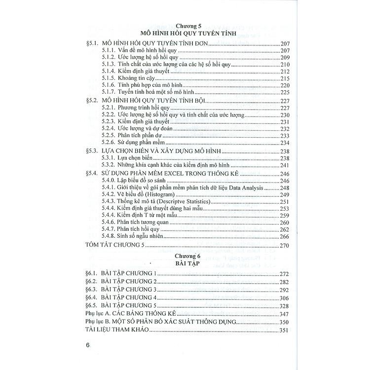 Xác Suất Thống Kê (Tái bản lần thứ năm - năm 2024) - Ảnh 6