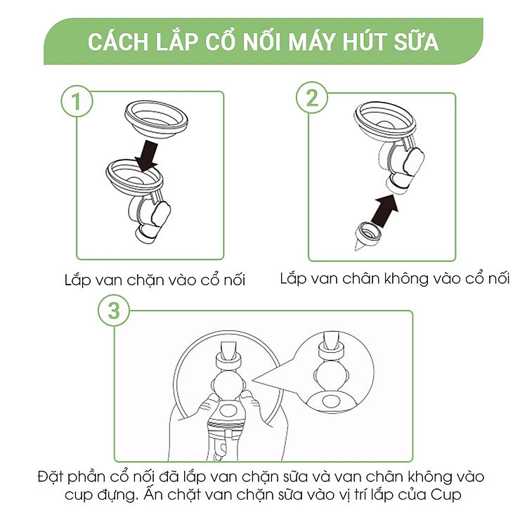 Cổ Nối Máy Hút Sữa Mama's Choice Chính hãng Giá rẻ - Hình ảnh 5