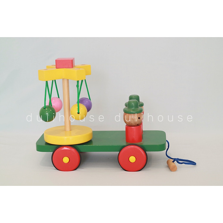 Đồ Chơi Gỗ Xe Chuyển Động DULI Chính hãng Tiết kiệm - Hình ảnh 4