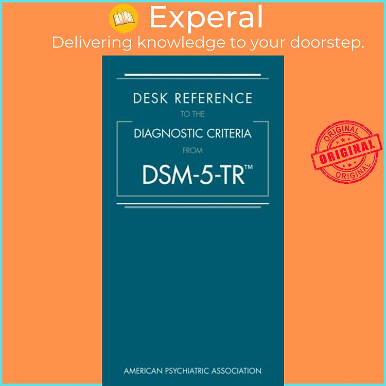 Sách - Desk Reference to the Diagnostic Criteria From DSM-5- by American Psychiatric Association (UK edition, paperback)