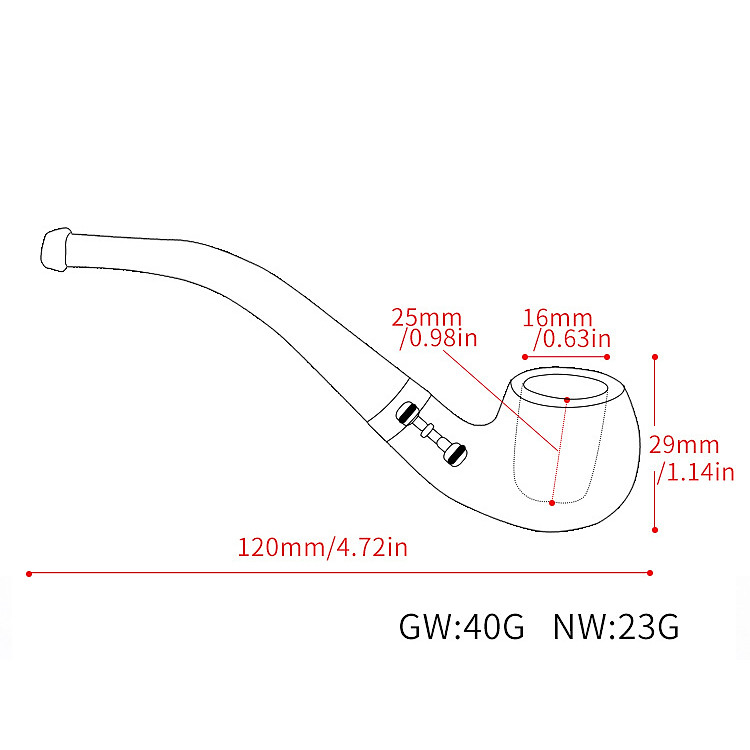 Tẩu thuốc nhựa dẻo mini fullbox - Ảnh 6