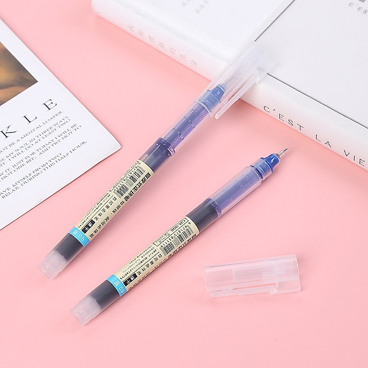 Bút Gel Nước Đầu Kim 0.5mm (10 chiếc) - Ảnh 7