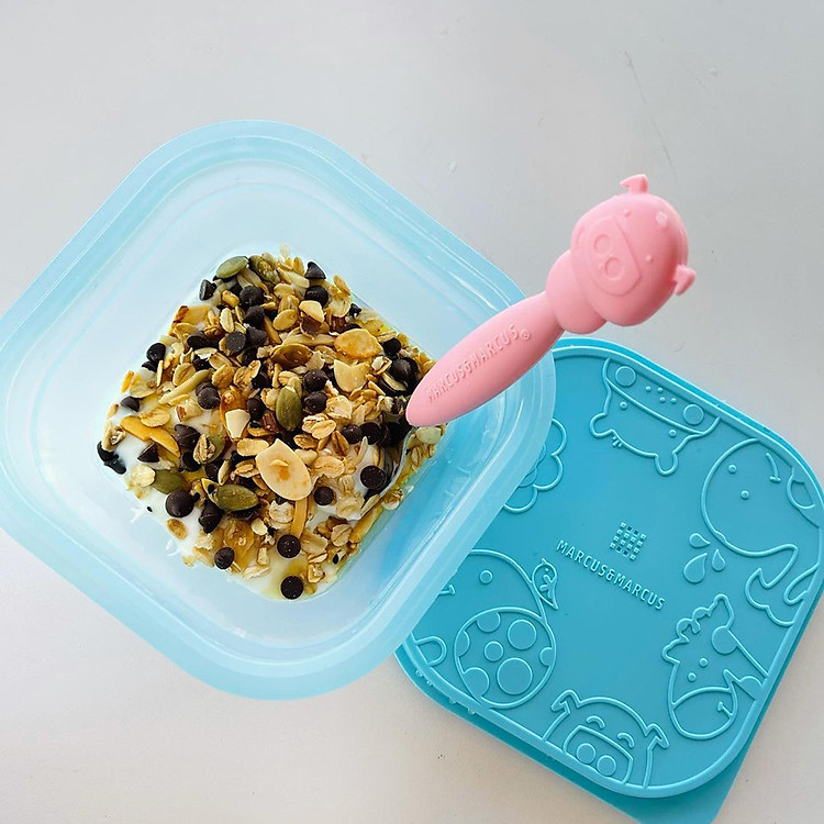 Bộ thìa nĩa ăn dặm Marcus & Marcus Chính hãng Giá tốt - Hình ảnh 5