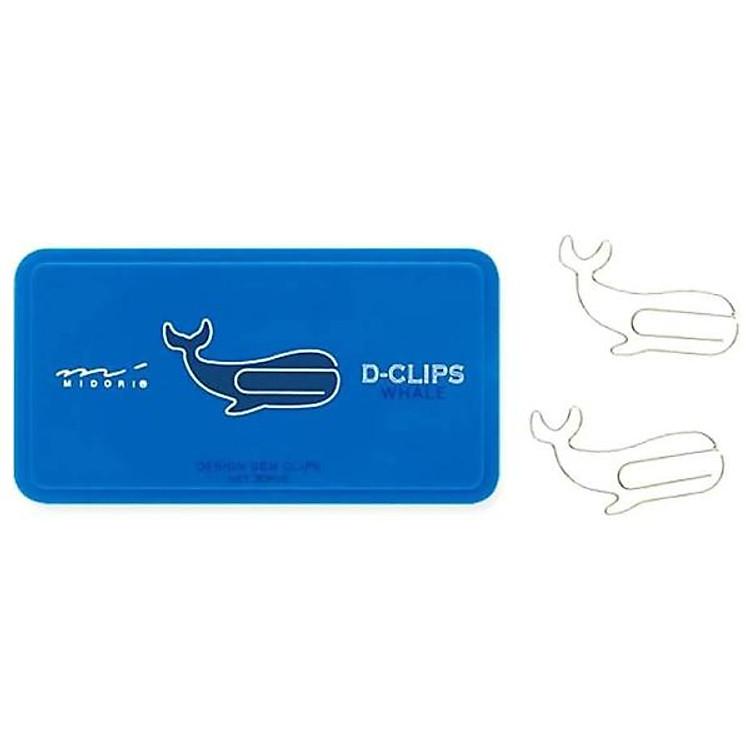 Hộp Kẹp Giấy D-Clip Midori 43181 (30 chiếc)