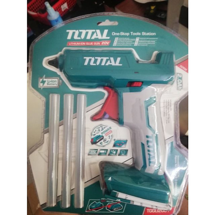 Súng bắn keo dùng pin Lithium Total TGGLI2001