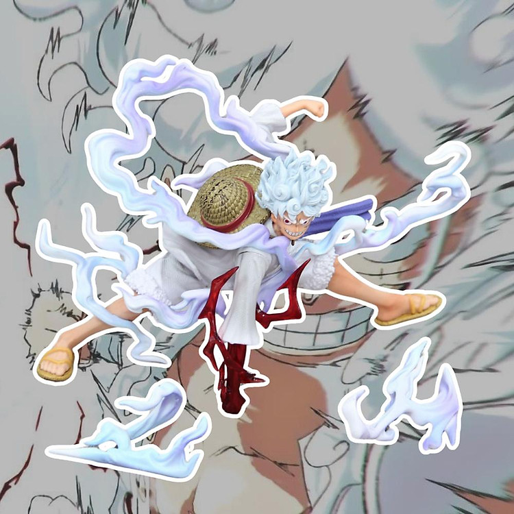 Mô Hình Luffy Gear 5 (16cm) - Ảnh 6