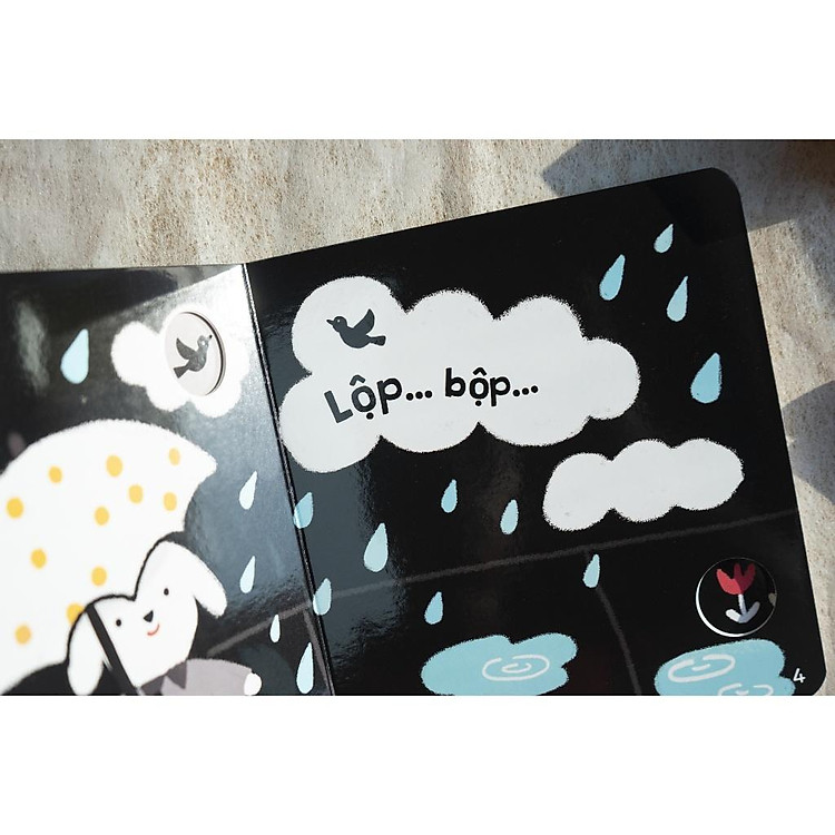 Kích Thích Thị Giác - Sách Đen Trắng Và Tương Phản Cho Bé 0 - 3 Tuổi - Ảnh 3