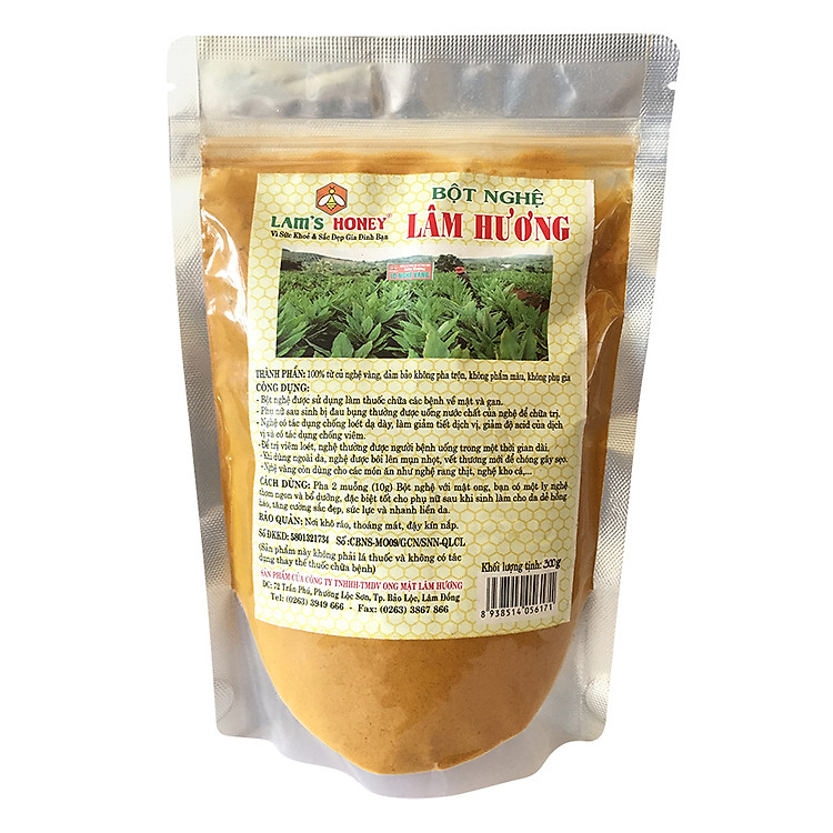 Thực Phẩm Chức Năng Bột Nghệ Lâm Hương LAM'S HONEY (300g)