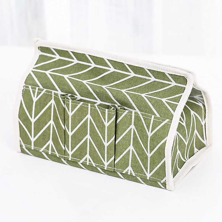 Hộp Đựng Khăn Giấy Đa Năng Để Bàn Túi Vải Cotton Nghệ Thuật Đựng Giấy Ăn Phụ Kiện Thông Minh