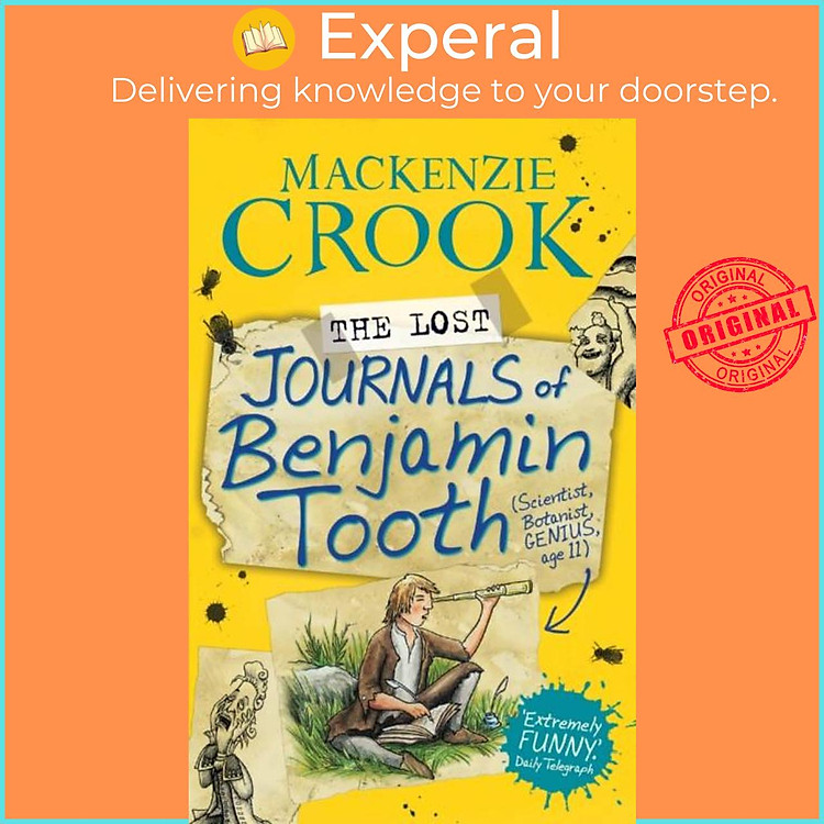 Sách - The Lost Journals of Benjamin Tooth by Mackenzie Crook (UK edition, paperback)