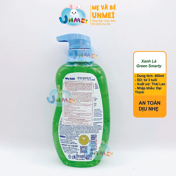 Tắm Gội D-nee Kids 400ml Cho Bé Chính hãng Giá tốt - Hình ảnh 4