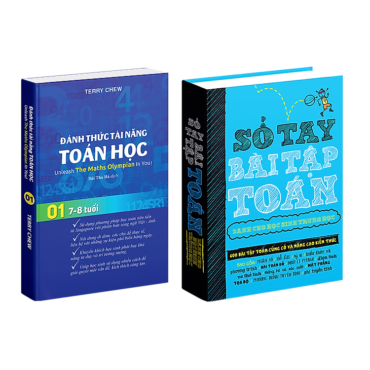Sổ Tay Bài Tập Toán – Đánh Thức Tài Năng Toán Học 1 (Bộ 2 Cuốn)