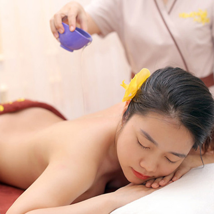 Voucher Massage Body - BÌNH THẠNH - Massage Đá Nóng + Massage Foot + Massage Cổ Vai Gáy + Massage Lưng Chân Tay - 70 phút - Heaven Spa