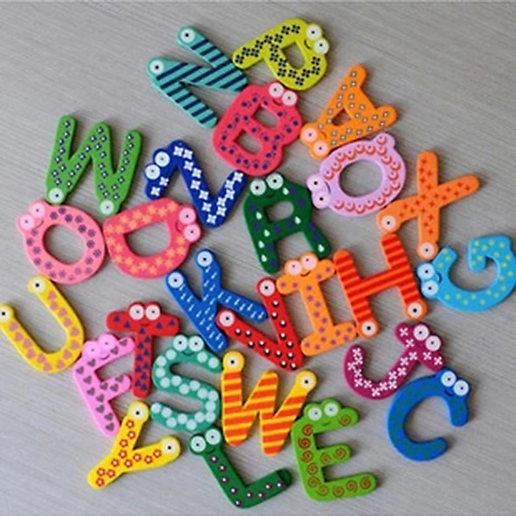 Mua Bộ nam châm dán tủ lạnh 26 chữ cái Chính hãng Giá rẻ - Hình ảnh 4