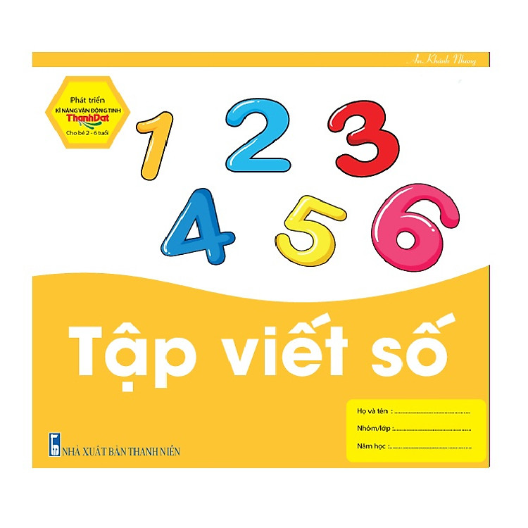 Sách Tập viết số