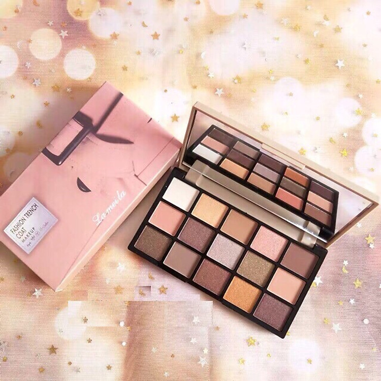 Bảng phấn mắt 15 ô Lameila Pro Palette màu số 2