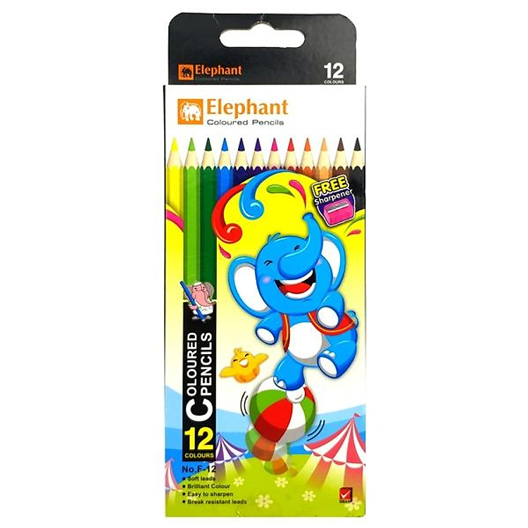 Bút Chì 12M Elephant F-12 (Dài)