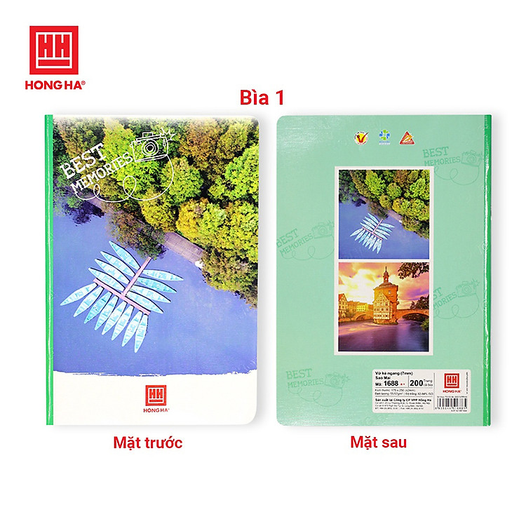 Vở Kẻ Ngang Hồng Hà 200 Trang (Gáy Ghim) - Ảnh 5