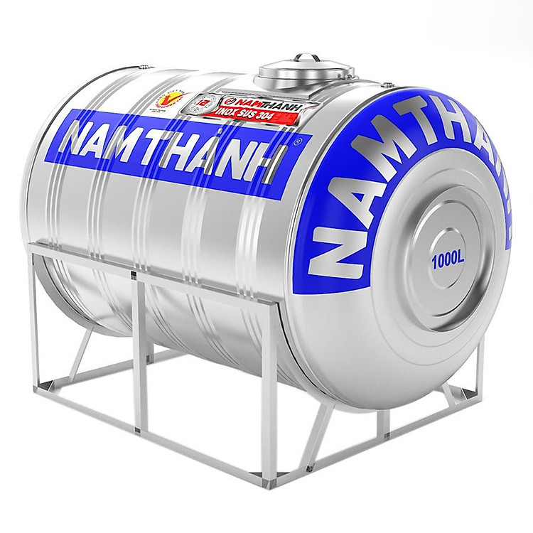 Bồn Nước Inox 1000 Lít Nằm Nam Thành