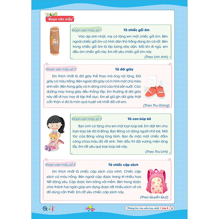 Những Bài Làm Văn Mẫu Hay Nhất Lớp 3 - Ảnh 5