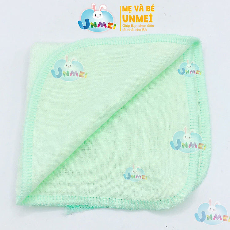 Hộp 8 Khăn Sữa UNMEI Dùng Cho Bé Chính hãng Giá tốt - Hình ảnh 5