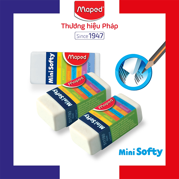 Gôm Softy MAPED (1 cục)