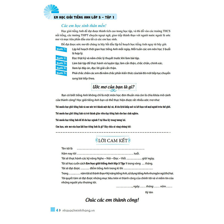 Em Học Giỏi Tiếng Anh Lớp 5 - Tập 1 - Ảnh 6