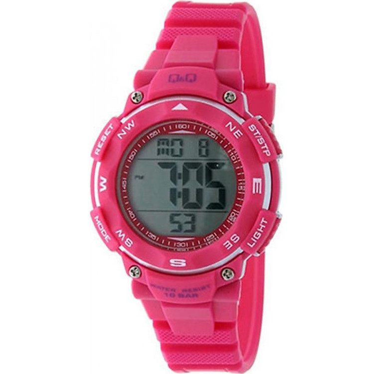 Đồng hồ điện tử nữ Q&Q Citizen M149J006Y dây nhựa thương hiệu Nhật Bản