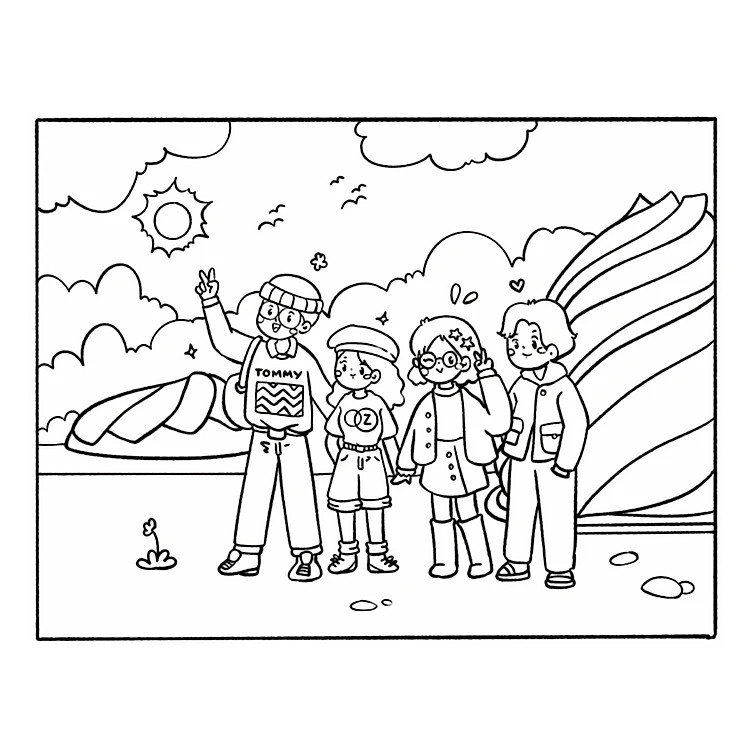 Tô Màu Chữa Lành - Cậu Có Muốn Đi Chữa Lành Cùng Tớ Không ? - Ảnh 5