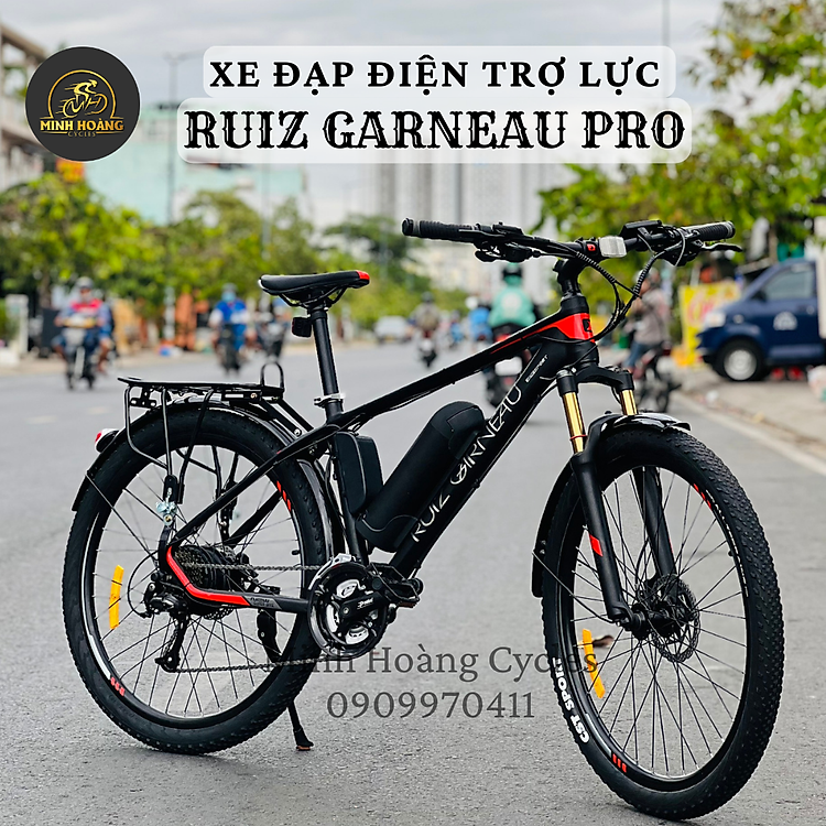 XE ĐẠP ĐIỆN TRỢ LỰC RUIZ GARNEAU PRO FUHACHI
