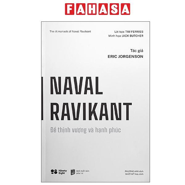 Sách - Naval Ravikant - Để Thịnh Vượng Và Hạnh Phúc (Tái Bản 2025)