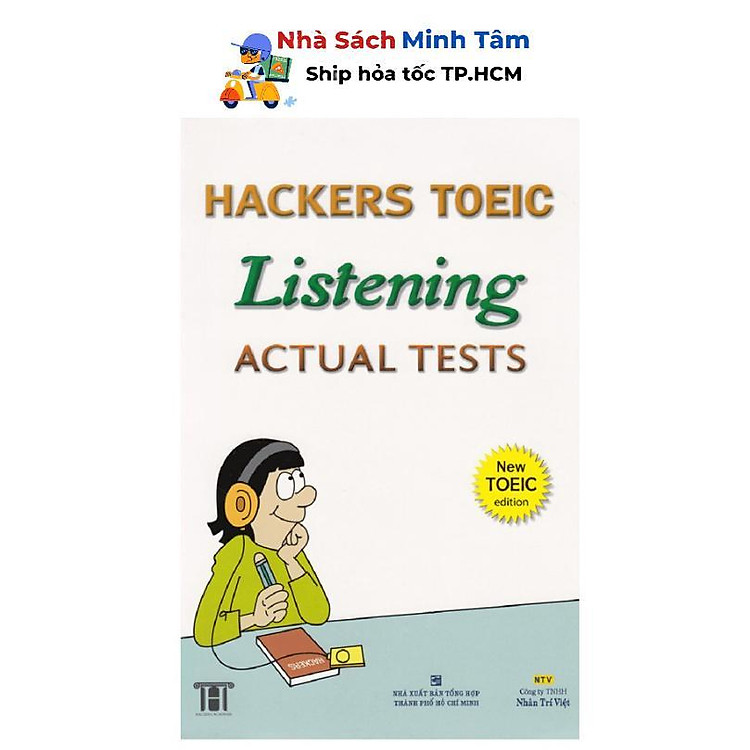 Newshop: Hackers Toeic Listening Actual Tests - New Toeic Edition (Kèm 1CD)