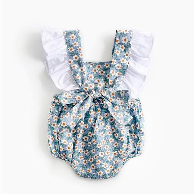 Bộ Yếm Hoa Cho Bé Cưng