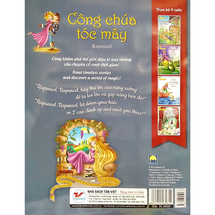 Công Chúa Tóc Mây (Truyện Dành Cho Trẻ Từ 3 Tuổi) - Ảnh 4