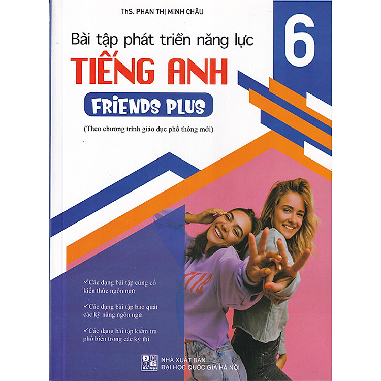 Sách - Bài tập phát triển năng lực Tiếng Anh 6 Friends Plus (Theo chương trình GDPT mới)