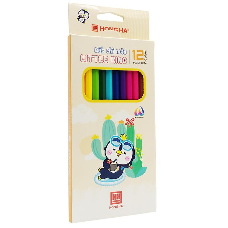 Bút Chì Màu Little King (12 chiếc) - Ảnh 2