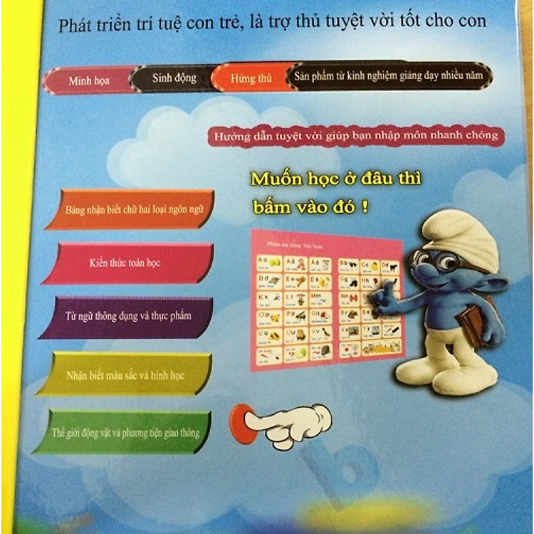 Mua Sách điện tử song ngữ Anh-Việt cho bé Chính hãng Giá tốt - Hình ảnh 5