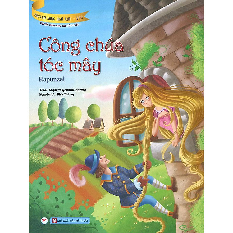 Truyện Song Ngữ Anh-Việt – Công Chúa Tóc Mây